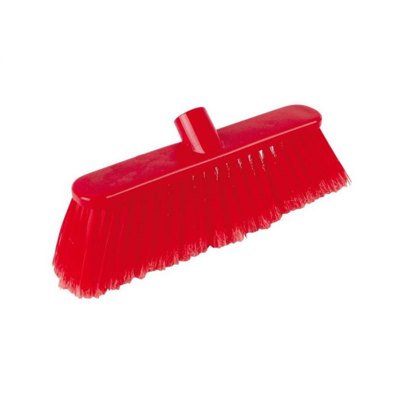 Deluxe Stiff Broom Head Red  Deluxe Stiff Broom Head Red